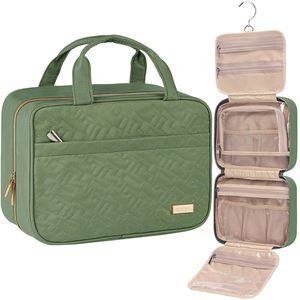 Travel Toiletry Bag For Women, Portable Hanging Organizer For Travel-sized🤚